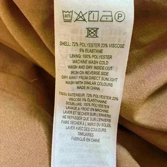 NEW! French Connection Azra Twill Strapless Neck Sleeveless Button Midi Dress - Picture 9 of 9